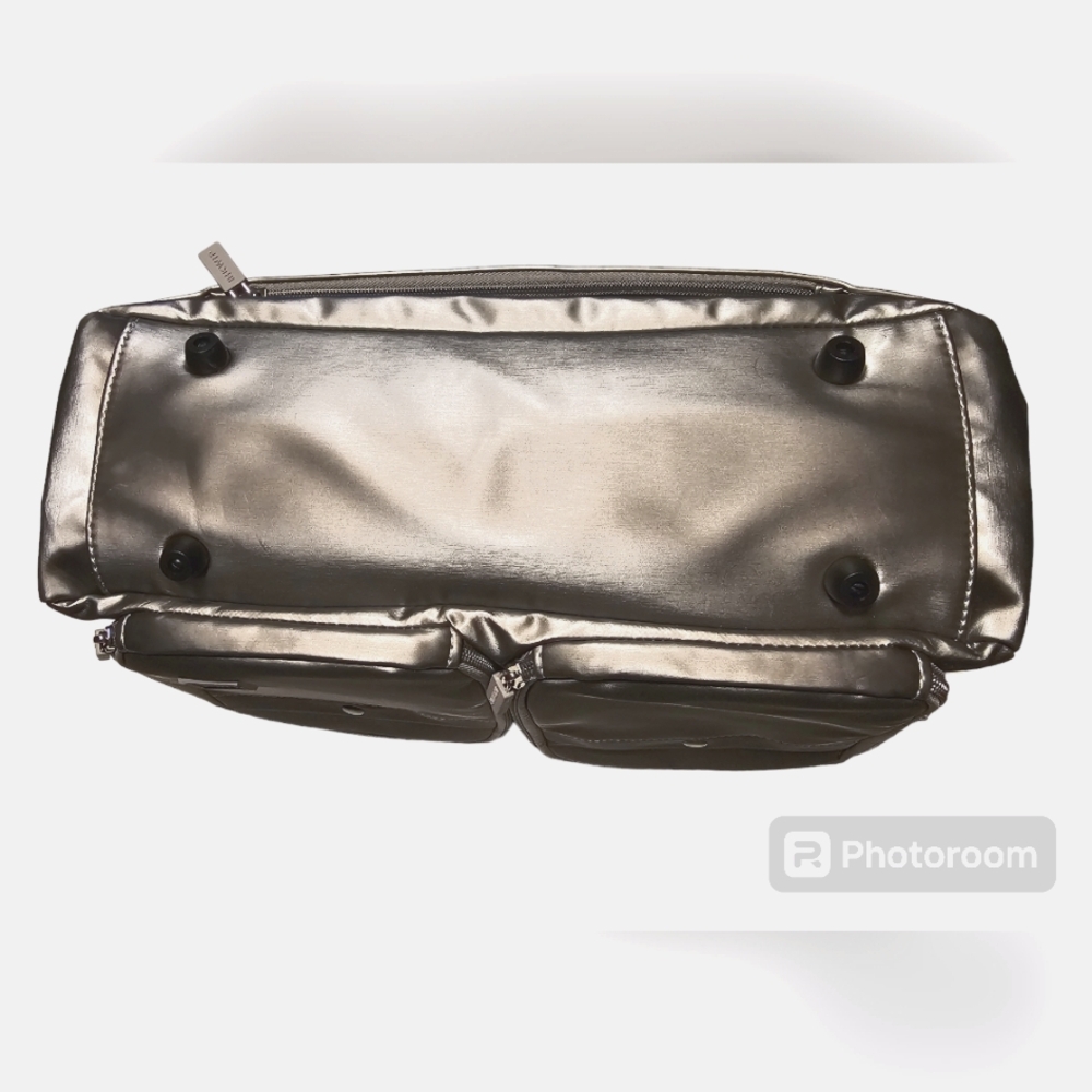 IHKWIP Cargo Catchall Tote Crossbody Straps Metallic Bag - Picture 12 of 16